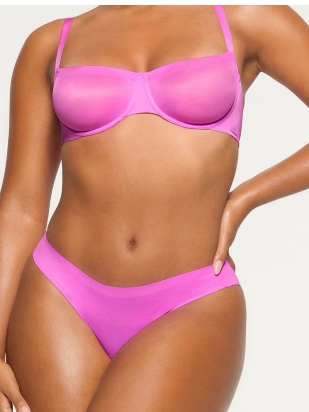 Skims Unlined Balconette Bra - NWOT 32DD